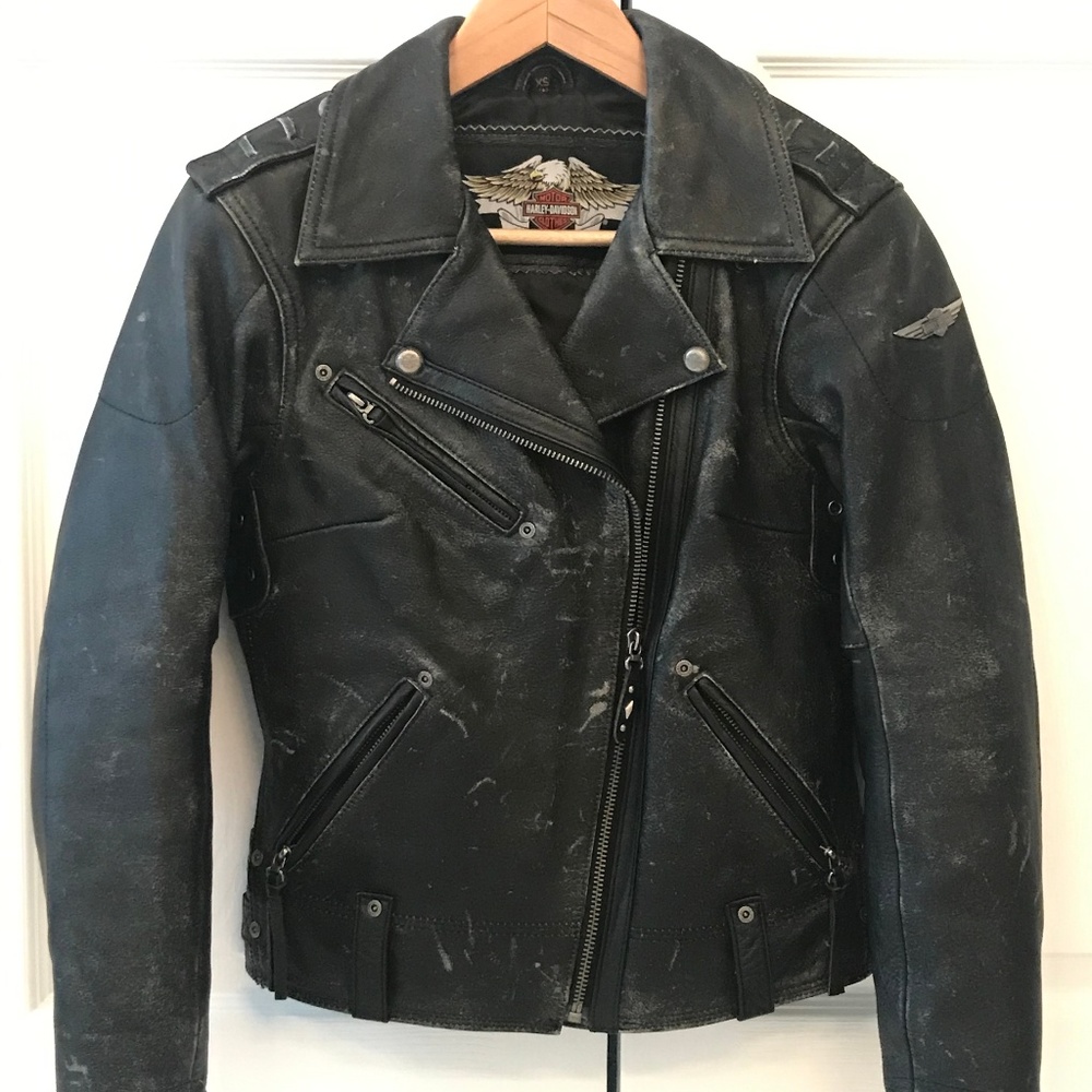 Harley-Davidson Distressed Leather Jacket